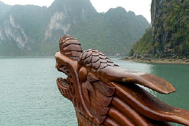 dragon boat head